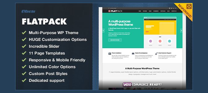 Flatpack from Themeforest