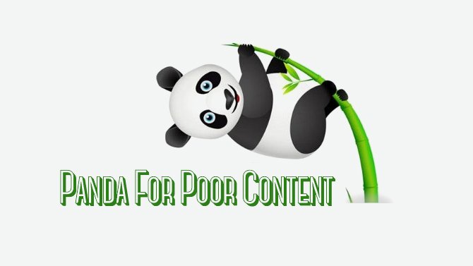 Panda-For-Poor-Content